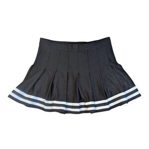 Chasse Black Pleated Cheerleading Tennis Cheer Skirt